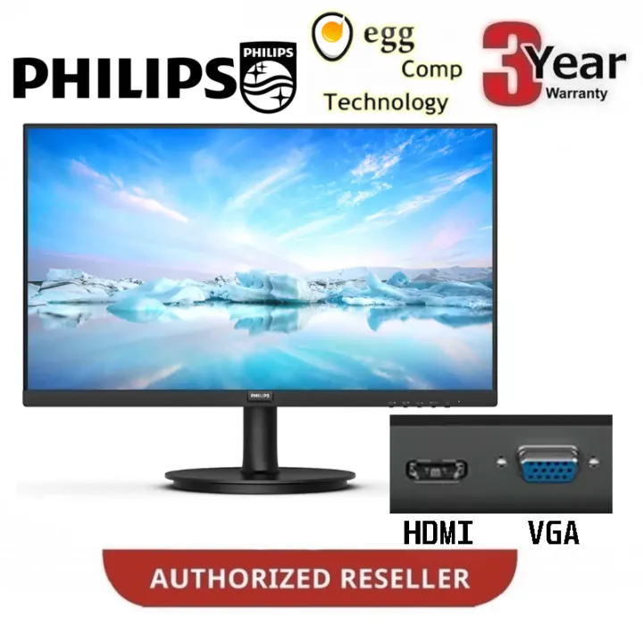 Philips 23.8" 241V8LB VA Full HD 100Hz 4ms Adaptive Sync LED Monitor