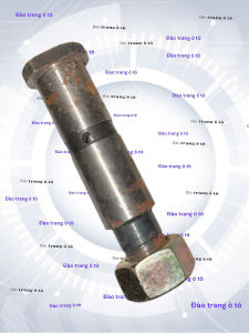 Trục ắc nhíp phi 25 dài 115 130 143 ắc nhíp xe ô tô 1 tấn 25 tấn phổ biến xe ô tô ben thùng các loại