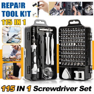 115 in 1 Screwdriver Set Multi-function Magnetic Precision Screwdriver Set tools set with box for Computer/Watch/Mobile Phone Disassemble tools set original heavy duty