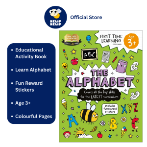 Alphabets Educational Activity Book for Preschool Kids (Age 3+) To Learn ABCs with Stickers