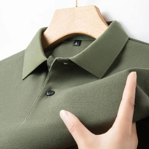 19 Colors MenS 100% Cotton Polo Shirt - Summer Casual Breathable TeeIdeal For Golf And SportsBusiness CasualSilk-Like Finish