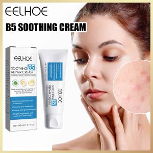 Eelhoe B5 Moisturizing Face Cream Repair Skin Care Repairing Soothing Skin Hyaluronic Firming Cream Repairing Nourishing Face Moisturizer Face Care For Girl Women