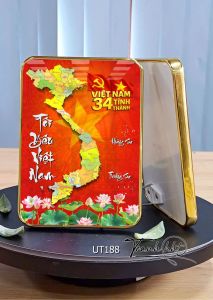 (Tranh để bàn) Tranh bản đồ tranh Việt Nam bản đồ việt nam 34 tỉnh tranh ngày quốc khánh UT188