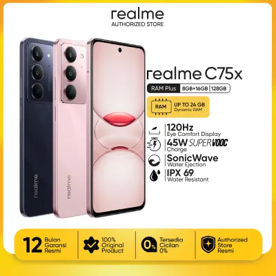 realme C75x 8+16GB* + 128GB | Armol Shell | 45W Fast Charging