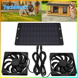 พัดลมดูดอากาศโซลาร์เซลล์ 12V 10W กันน้ำ IP65 สำหรับระบายอากาศในห้องน้ำและครัว ระบบพลังงานแสงอาทิตย์ประหยัดพลังงาน