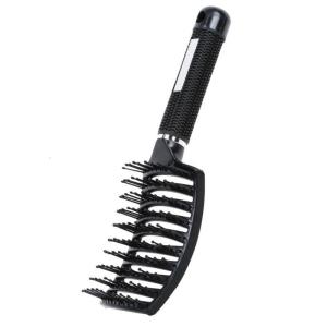 Curved Vented Brush Anti-Static Comb Wet Dry Hair Hairdressing Styling Tools for Men Women Salon Home Use