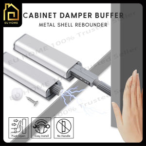 ReadyStock~ Cabinet Door Stainless steel housing Damper Buffer Push to Open Magnetic Latch System