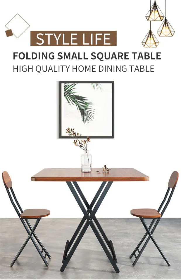 Folding Half Table with Foldable Steel Legs table desk Dining