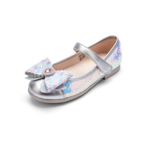 Balabala trẻ em giày công chúa giày sandal nữ 2025 mùa hè mới Mary Jane Giày ngọt ngào thanh lịch Glow-in-The-Dark