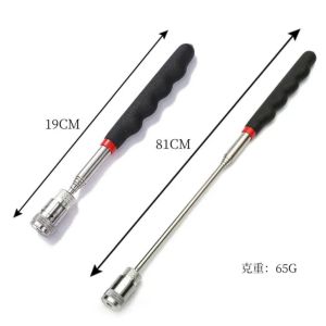 Gậy Nam Châm Hút Đồ Kim Loại Có Đèn LED Thu Gọn Mở Rộng Dễ Dàng Hỗ Trợ Sửa Chữa Cơ Khí Gia Dụng