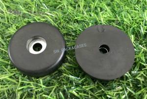 ยางขาตู้ลำโพง 40x10mm ราคาต่อแพ็ค 8 ตัว วัสดุยางแข็งแรง แหวนเหล็กฝัง สวยแข็งแรง ทนทานได้ อุปกรณ์ตู้ลำโพง 40x10mm