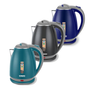 Ấm siêu tốc Inox 304 Koreno Thái Lan KN-228 dung tích 1.8L bảo hành 12 tháng