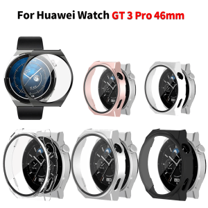 Vỏ đồng hồ + Kính cường lực cho Huawei Watch Watch GT 6 Pro 46mm GT6 41mm Vỏ bảo vệ màn hình cho Huawei Watch GT 5 Pro GT4 GT3 Pro film