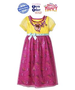 Fancy Nancy Disney Toddler Girls Deluxe Dress Costume ~ORIGINAL~