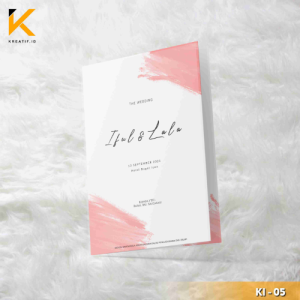 Kreatif.id Ki-05 Undangan Pernikahan (100 PCS) \"Best Seller\"