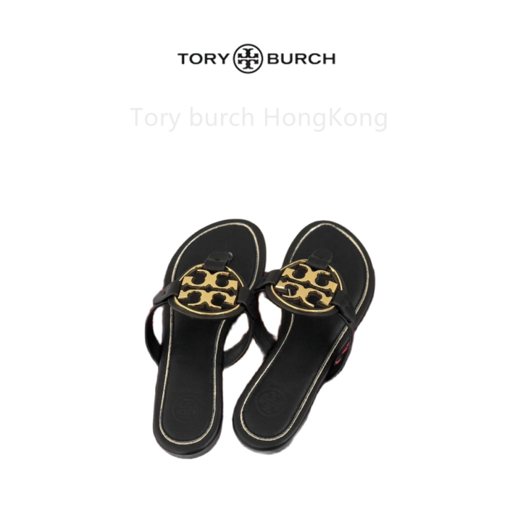 [Tory burch HongKong] TORY BURCH TB leather flat bottom soft women's