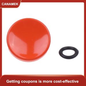 【CANAMEK】 Lõm bề mặt kim loại máy ảnh màn trập Brass nút phát hành máy ảnh phụ kiện