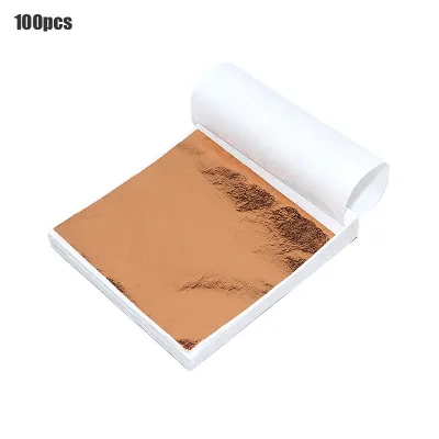 24K Gold Foil Edible Gold Leaf Sheets for Cake Decoration Steak Real Gold Paper Gold Flake Cooking Drink Food Dessert Gold Leaf