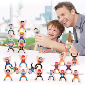 Mainan Edukasi Anak TK SD Susun Karakter Stacking Block