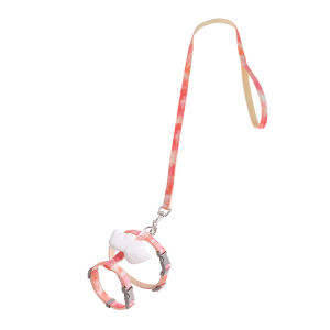HamshMoc Personalised Cat Harness And Leash Set Adjustable Soft Kitten Vest Lightweight With Buckle Durable Leash For Cats Walking