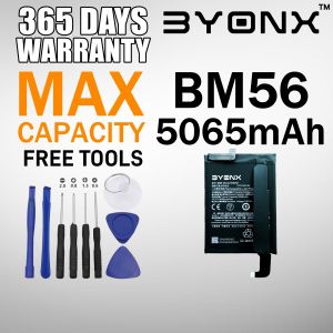BYONX Battery Bateri BM56 for Mi Xiaomi Redmi Xiaomi POCO F3 GT / Redmi K40 Gaming (5065mAh)