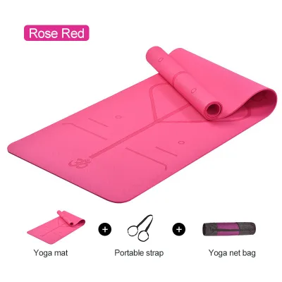 10MM Thick Yoga Mat Anti-Slip Sports Fitness Mat NBR Gym Dance Exercise Mats Free Bag 加厚瑜伽垫