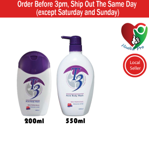 T3 Acne Body Wash pH5.5 (550ml) EXP DATE 4/2027
