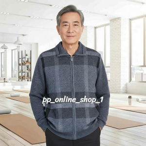 เสื้อไหมพรมผู้ขายแก่ ไหมพรมผู้ชาย อกฟรีไซส์ 34-44นิ้ว