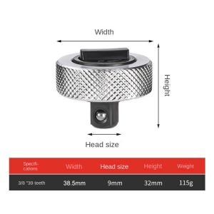 YOLKSTORE21E7 Steel Ratchet Socket Wrench Aluminium Alloy 1/4 3/8 1/2inch Socket Wrench Handle  Mini Hand Tools Home
