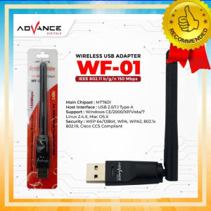 USB WIFI Dongle ADVANCE 150MBPS Wireless Adapter Network bisa buat Laptop Komputer PC