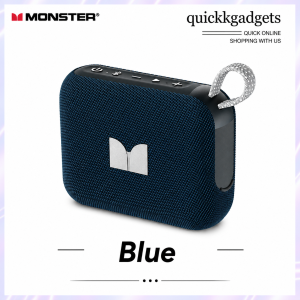 MONSTER - CUBE 1 PORTABLE BLUETOOTH SPEAKER | MULTI-SPEAKER CONNECTION & ADVANCE BLUETOOTH (1 YEAR WARRANTY)