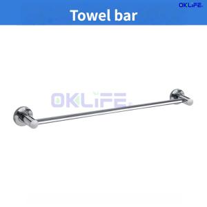 [OKLIFE®]304 Stainless Steel Wall Mounted T-Shape Towel Rack Fixed/Foldable Towel Bar for Ho & Home Bathroom
