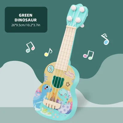 ChildrenS Ukulele Toy Educational Learning Musical Guita 26*9.5 Cm Kids Guitar Musical Instruments