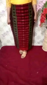 Rok jadi siap pakai motif piala