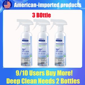 Sofa Cleaner Sofa Cleaning Solution Sofa Spray Carpet Cleaning Foam Powerful Stain Removal No Irritation Foam Cleaner Dry Cleaning Spray Mattress cleaner Curtain & leather and roof cleaner