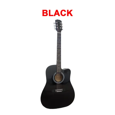 GROOV (G-41C) 41 Inch Acoustic Guitar Basswood Top Side & Back Cutaway | Gitar Akustik Original 吉他