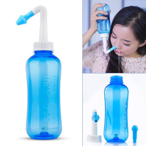 Hailicare Dung dịch rửa mũi Neti Pot Cleaner Irrigation Detox Rinse Cleaner cho bệnh viêm mũi dị ứng xoang và rửa mũi hàng ngày 300ml / 500ml