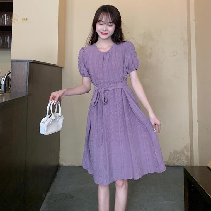 Womens purple sale summer dress