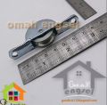 Roda sliding coax roda pintu jendela 1 inchi (25mm) A.01A roda ulih gitsay matex coak besar showcase - Omah Engsel. 