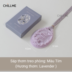 Sáp thơm treo tủ quần áo vintage Chillme thơm phòng kệ tủ quần áo trang trí decor quà tặng kỷ niệm
