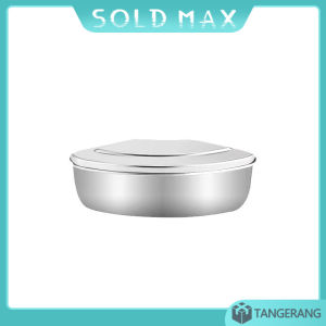 3pcs Set Mangkok Kukus Stainless Steel Food Grade Wadah Kukus Serbaguna Untuk Telur Sayur Nasi Anti Karat Tahan Lama dengan Tutup Kipas