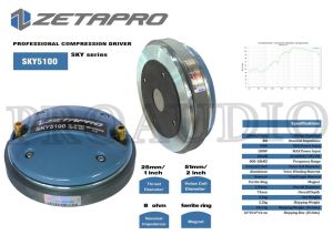 Driver Tweeter Zetapro SKY 5100 ORIGINAL Driver Zetapro SKY5100 2inch