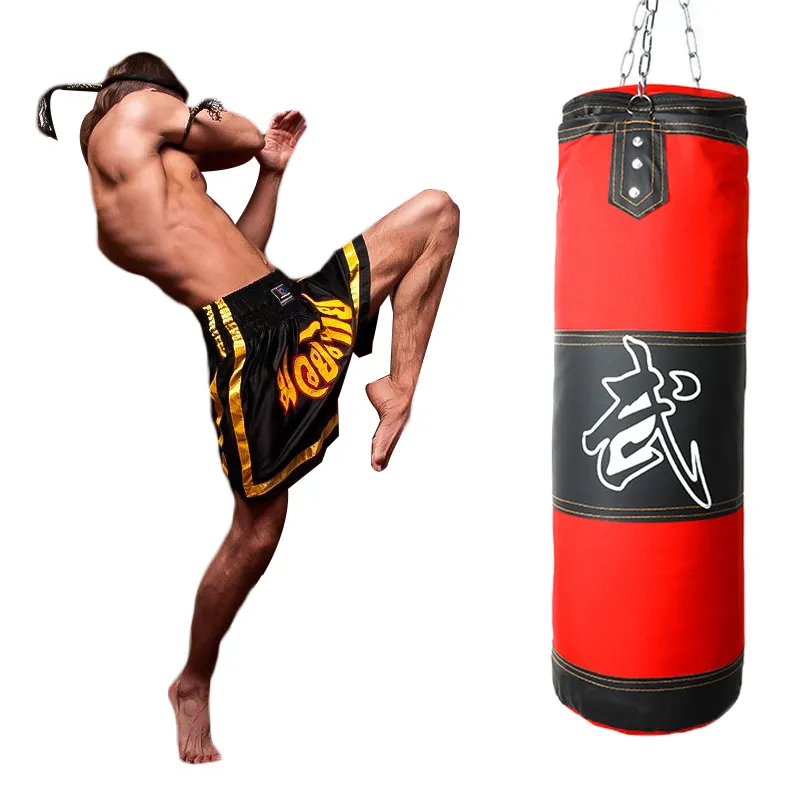 80/100/120cm Training MMA Boxing Hook Kick Sandbag Fight Sand