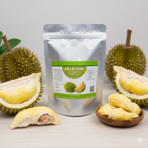 Sầu Riêng Sấy Thăng Hoa 100g [NHÀ LÀM] - Trái Cây Sấy Ăn Kiêng (KHÔNG ĐƯỜNG Không Chất Bảo Quản)