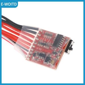 【E-WOITD】 Micro ESC 10A 15A 20A 30A Brushed ESC RC ESC Electric Speed Controller For DIY Mini 1 16 1 18 1 24 RC Car Boat Tank W Brake