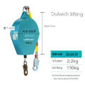Self Retracting Lifeline 330lbs Fall Arrester Fall Protection with Alloy Steel Hook & Steel Wire Rope. 