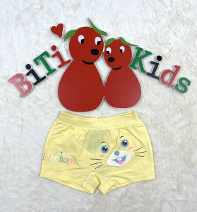 Quần chip đùi bé gái vải cotton BITIKIDS ( chọn màu ngẫu nhiên ) co giãn 4 chiều thoáng mát size từ 13kg-26kg