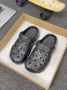 [Free Shipping] Croc Shoes For Men Casual And Simple Outdoor Sandals WomenS Summer Thick-Soled Non-Slip Eva Slippers MenS Slippers