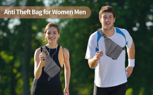 Anti Theft Travel Bag Slim Sling Bag Crossbody Travel Bag for Women Men