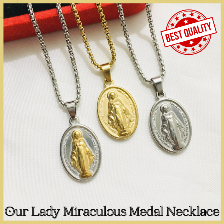 Miraculous Medal Necklaces | Wear Mary's Grace